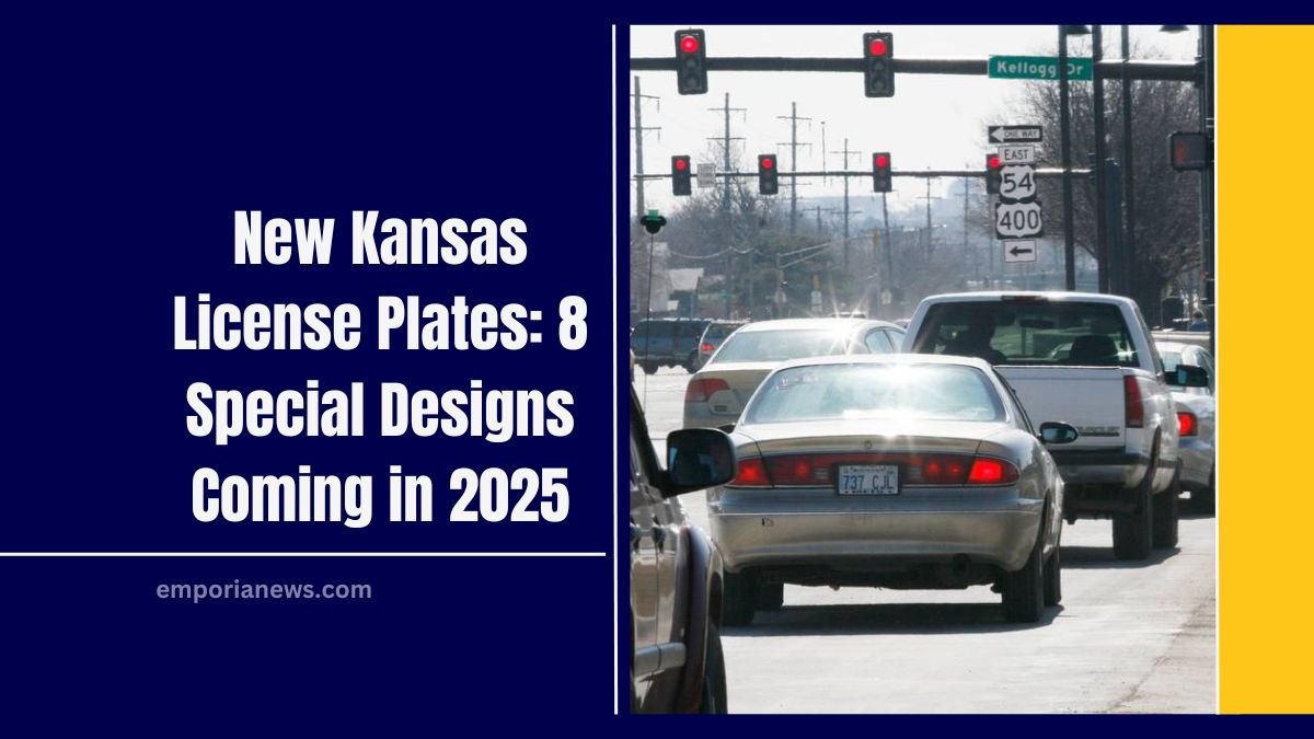 New Kansas License Plates: 8 Special Designs Coming in 2025