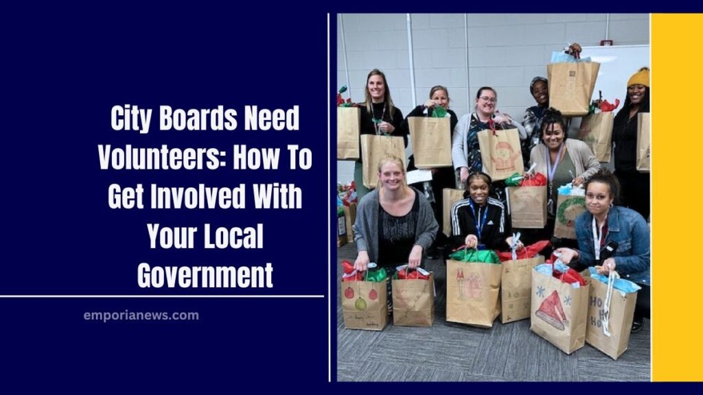 City Boards Need Volunteers: How To Get Involved With Your Local Government