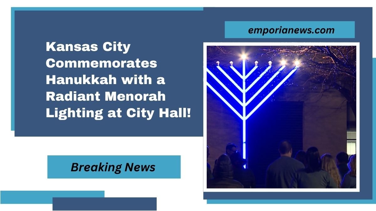 Kansas City Commemorates Hanukkah with a Radiant Menorah Lighting at City Hall!