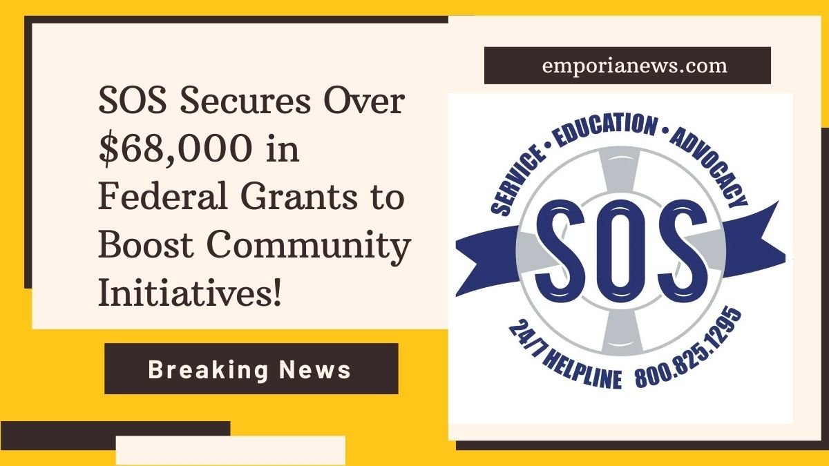 SOS Secures Over $68,000 in Federal Grants to Boost Community Initiatives!