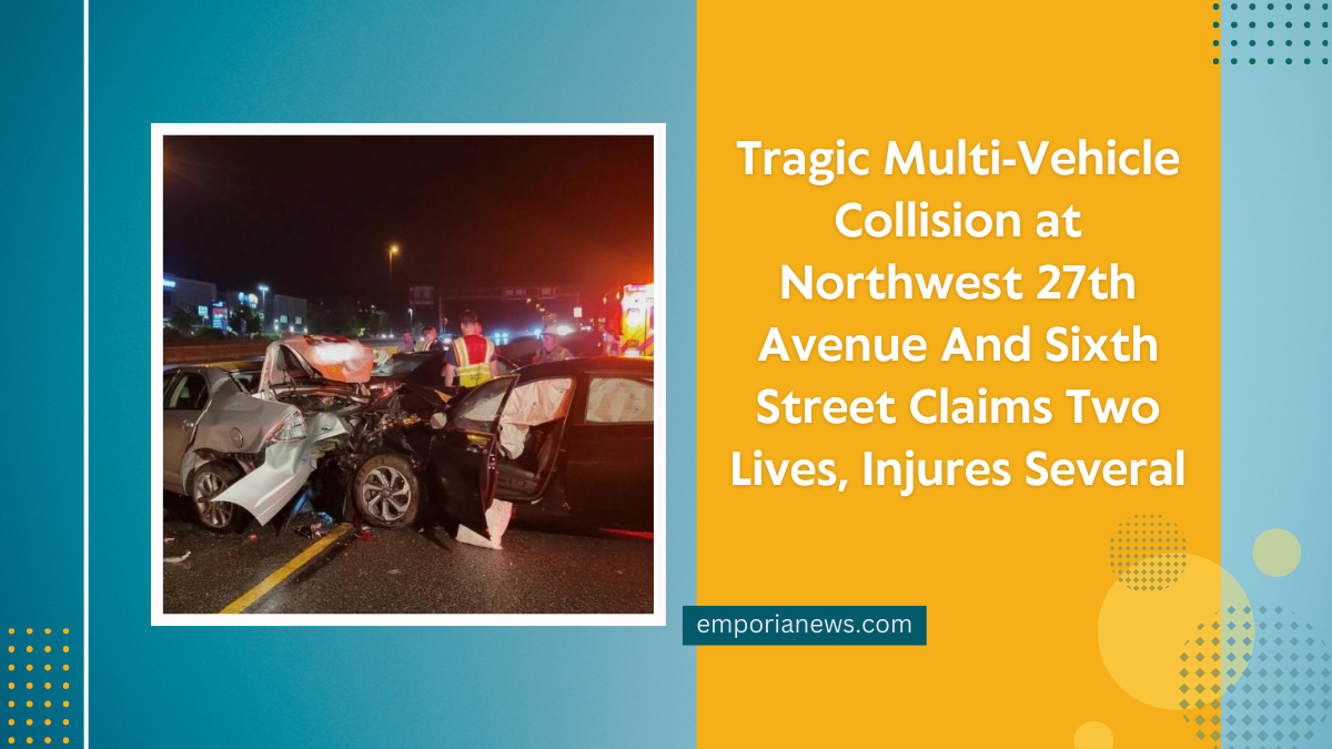 Tragic Multi-Vehicle Collision at Northwest 27th Avenue And Sixth Street Claims Two Lives, Injures Several