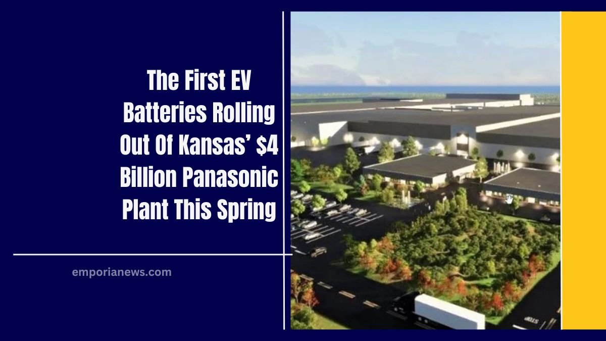 The First EV Batteries Rolling Out Of Kansas’ $4 Billion Panasonic Plant This Spring