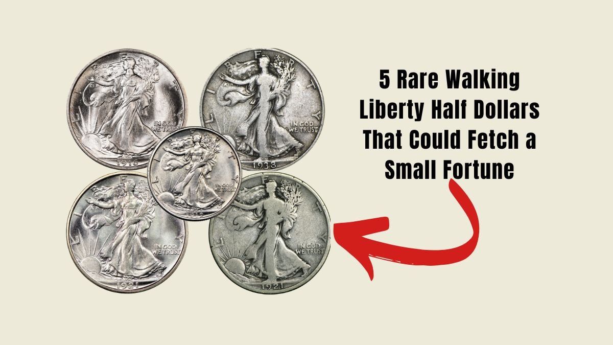 5 Rare Walking Liberty Half Dollars That Could Fetch a Small Fortune