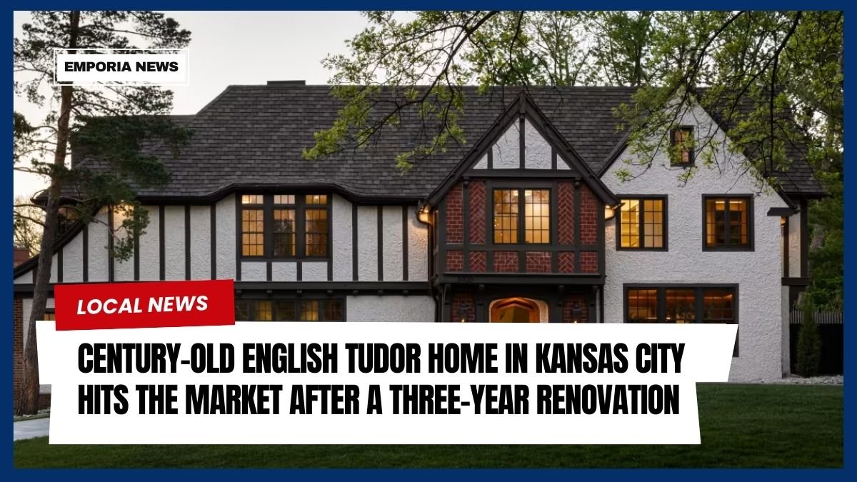 Century-Old English Tudor Home in Kansas City Hits the Market After a Three-Year Renovation