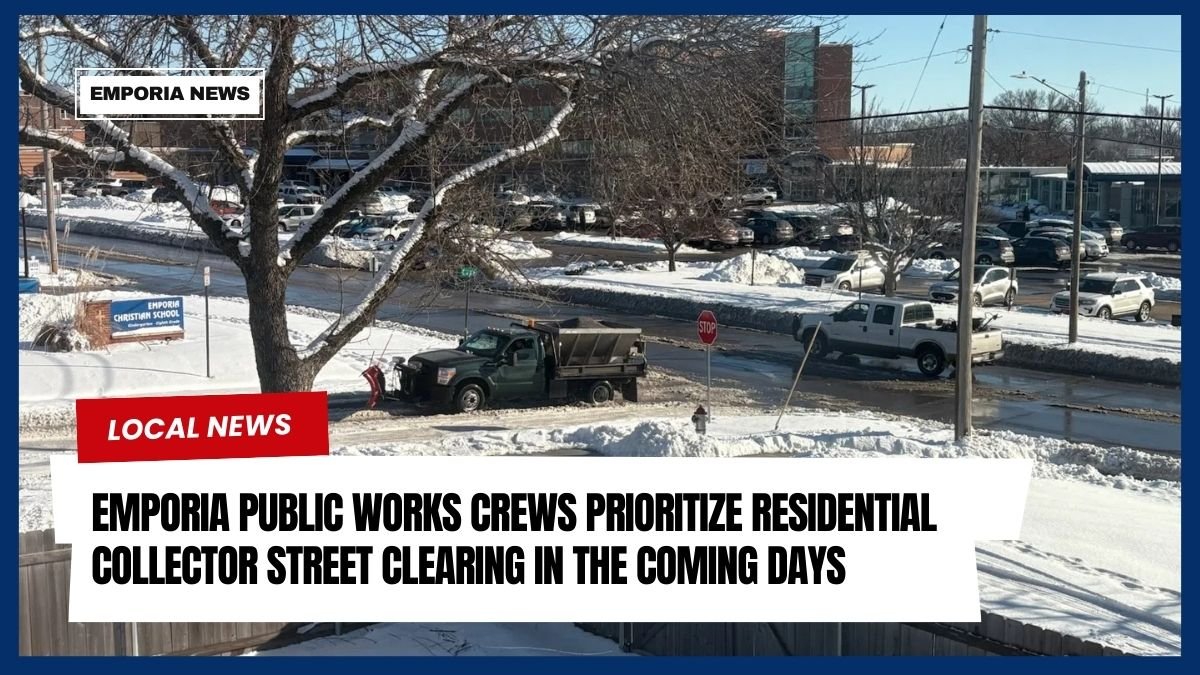 Emporia Public Works Crews Prioritize Residential Collector Street Clearing in the Coming Days