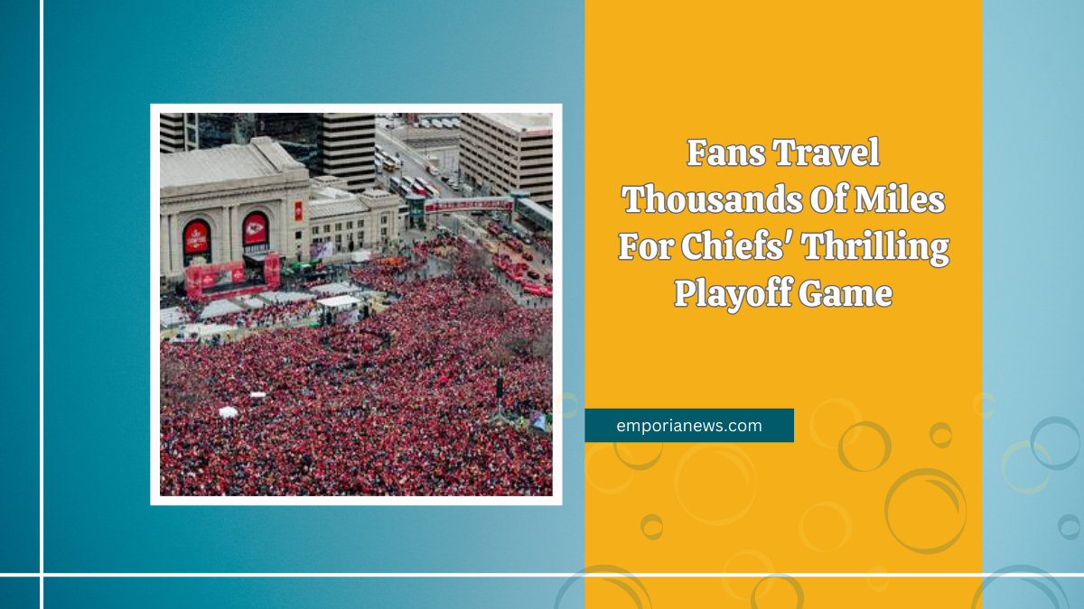 Fans Travel Thousands Of Miles For Chiefs' Thrilling Playoff Game