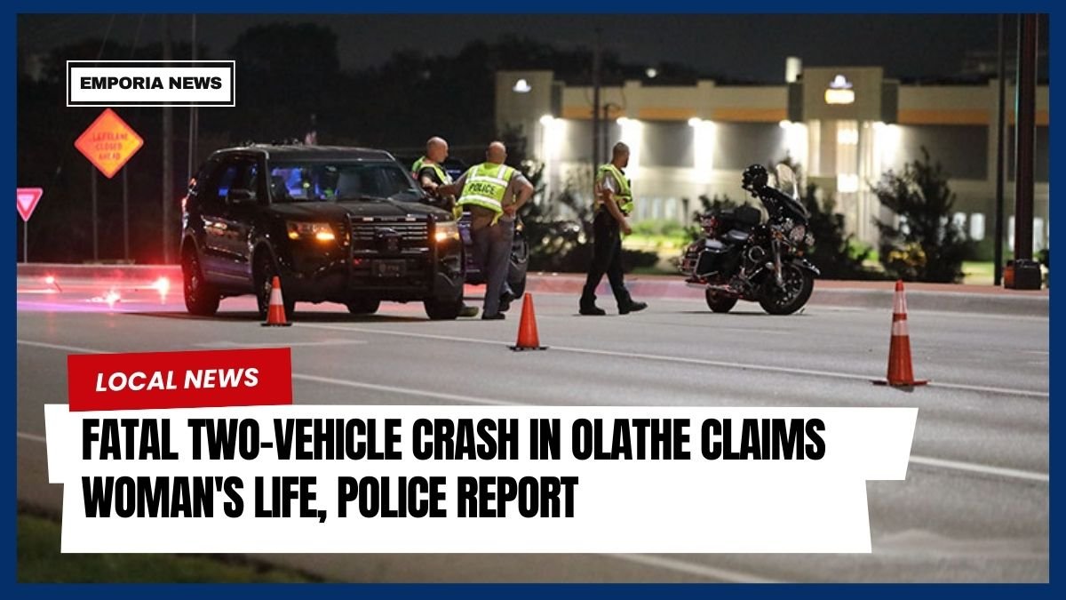 Fatal Two-Vehicle Crash in Olathe Claims Woman's Life, Police Report