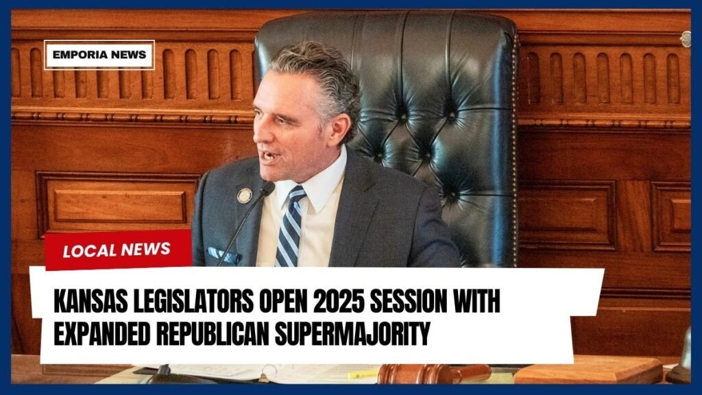 Kansas Legislators Open 2025 Session with Expanded Republican Supermajority