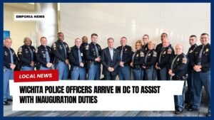 Wichita Police Officers Arrive in DC to Assist with Inauguration Duties