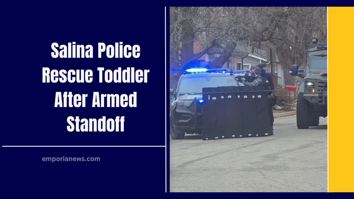 Salina Police Rescue Toddler After Armed Standoff – Suspect Shot, Investigation Underway