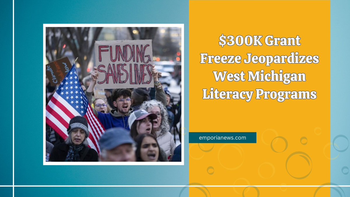 $300K Grant Freeze Jeopardizes West Michigan Literacy Programs