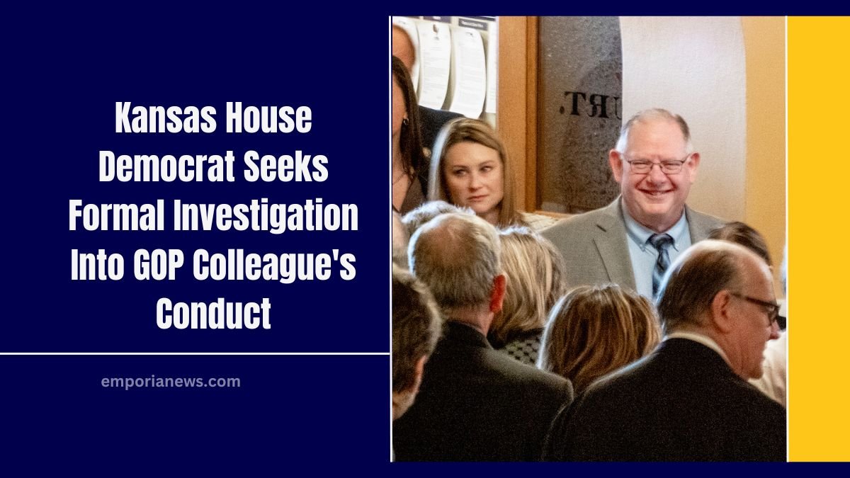 Kansas House Democrat Seeks Formal Investigation Into GOP Colleague's Conduct