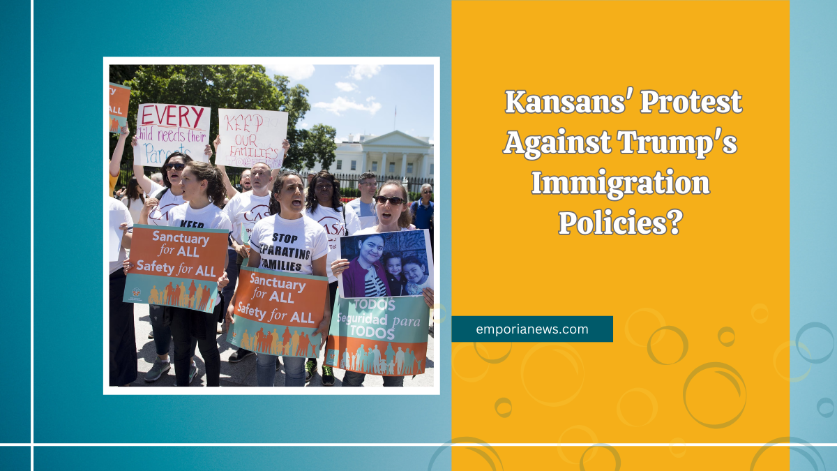 What Are The Key Moments from Kansans' Protest Against Trump's Immigration Policies?