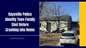 Haysville Police Identify Teen Fatally Shot Before Crashing Into Home