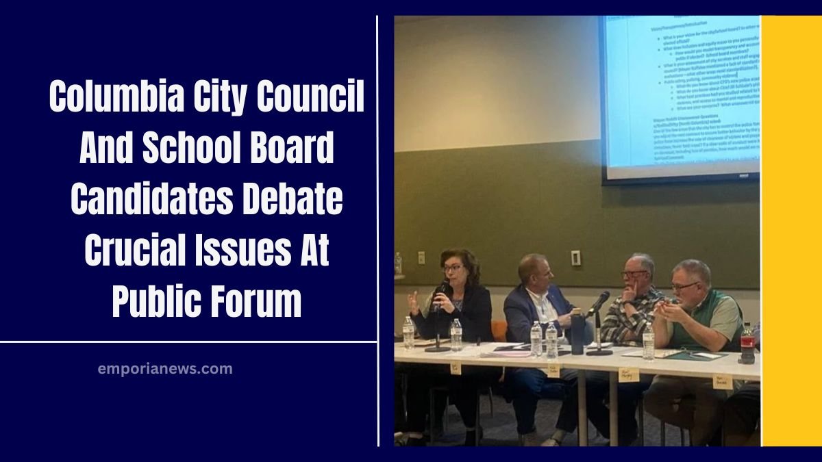 Columbia City Council And School Board Candidates Debate Crucial Issues At Public Forum