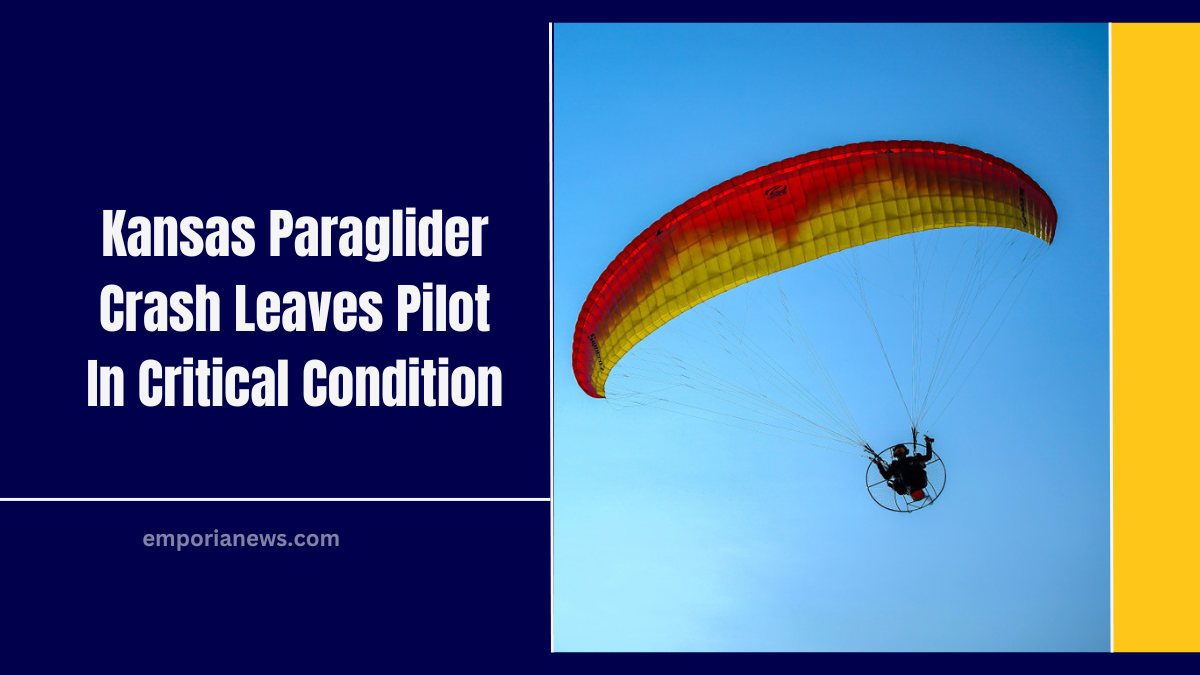 Kansas Paraglider Crash Leaves Pilot In Critical Condition