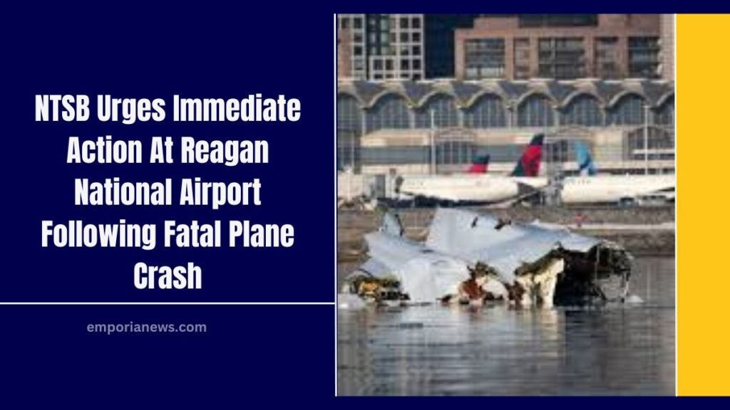 NTSB Urges Immediate Action At Reagan National Airport Following Fatal Plane Crash