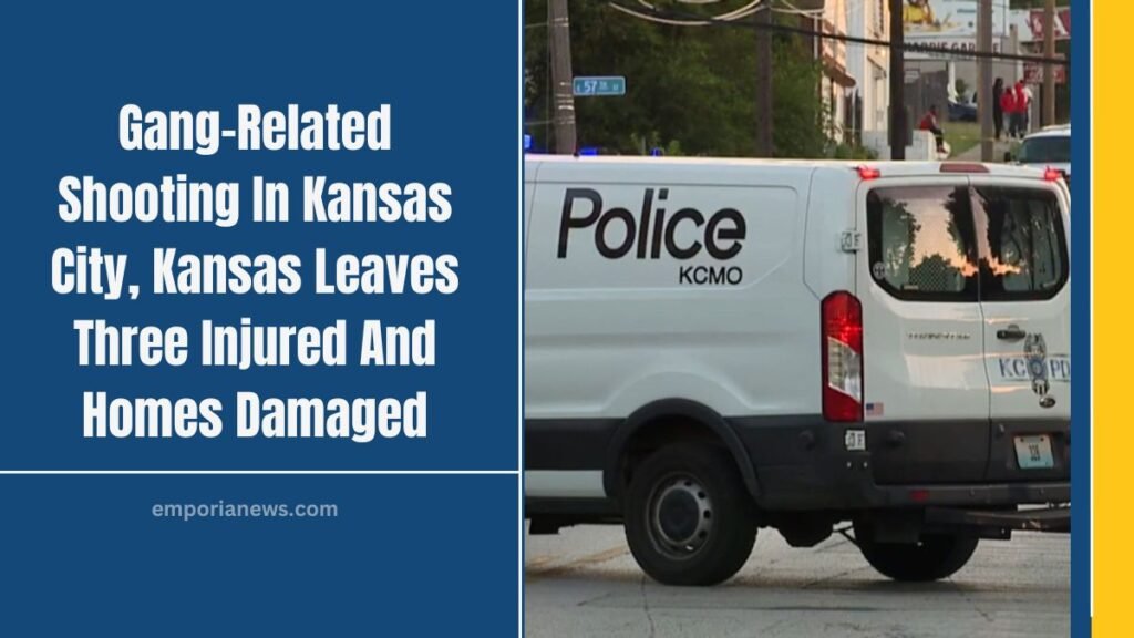 Gang-Related Shooting In Kansas City, Kansas Leaves Three Injured And Homes Damaged