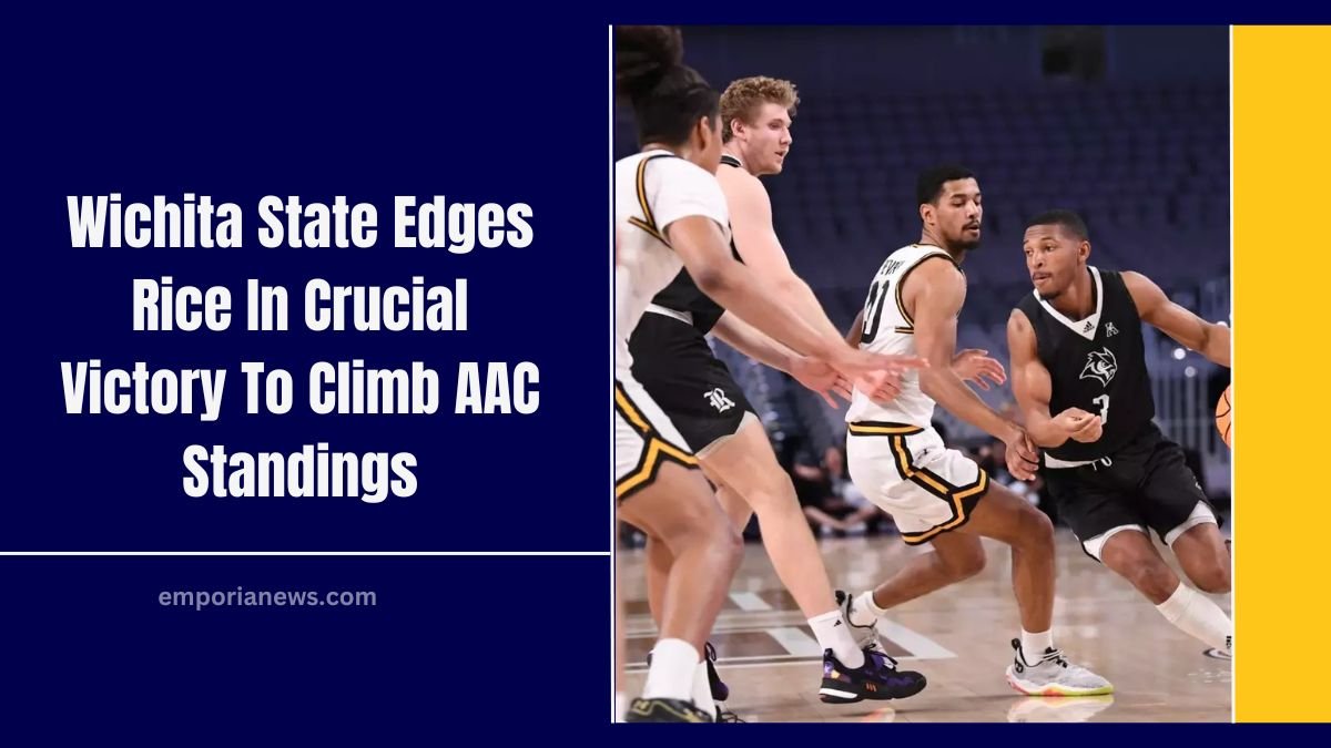 Wichita State Edges Rice In Crucial Victory To Climb AAC Standings