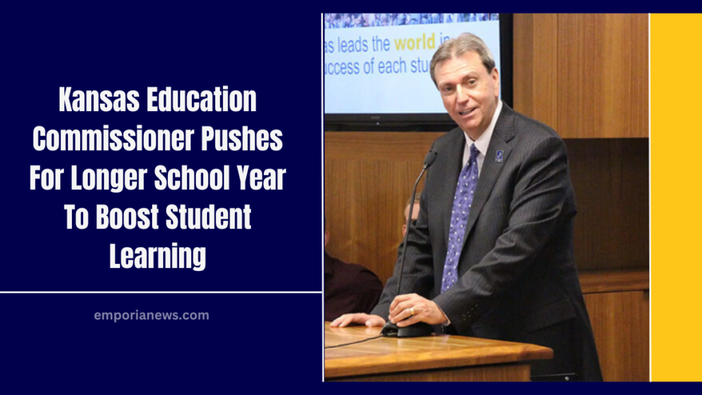 Kansas Education Commissioner Pushes For Longer School Year To Boost Student Learning
