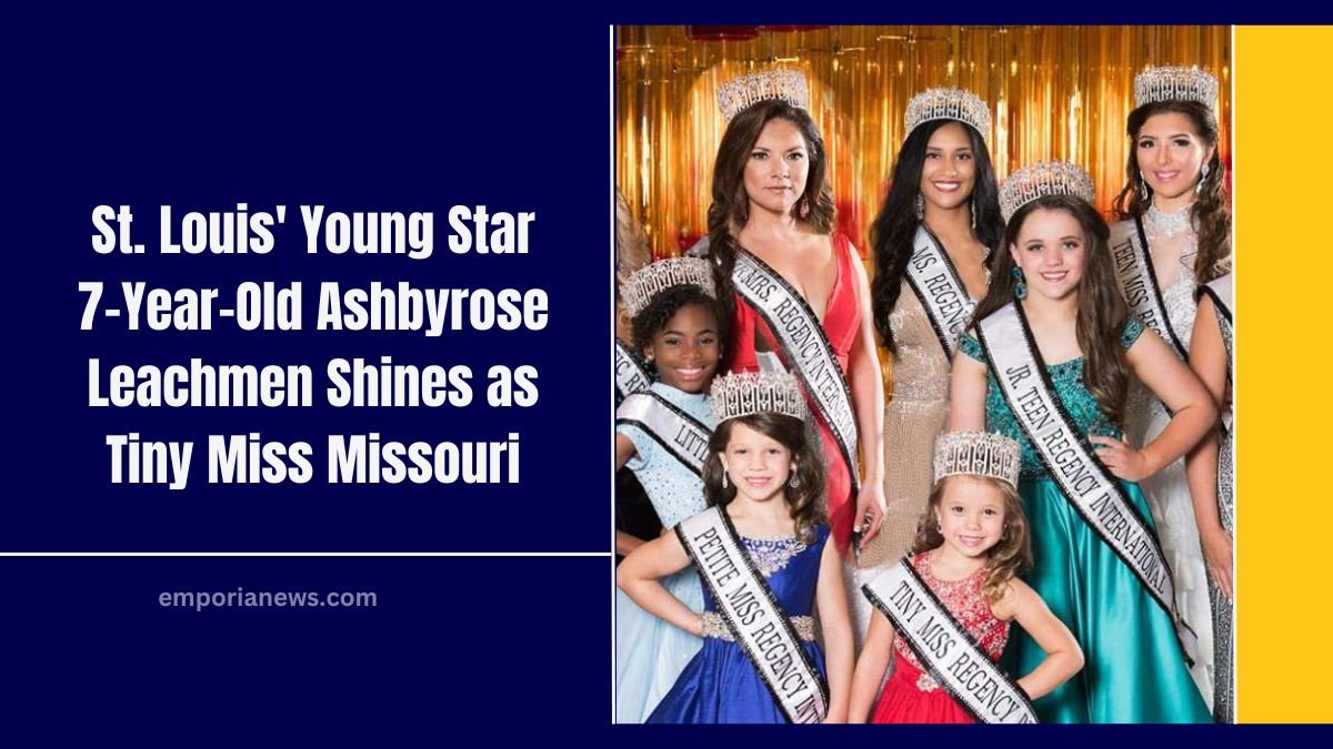 St. Louis' Young Star 7-Year-Old Ashbyrose Leachmen Shines as Tiny Miss Missouri