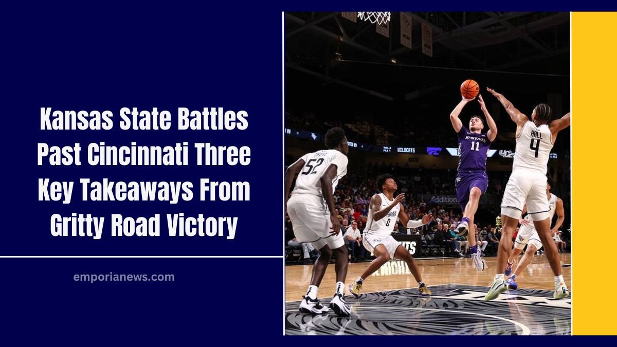 Kansas State Battles Past Cincinnati Three Key Takeaways From Gritty Road Victory