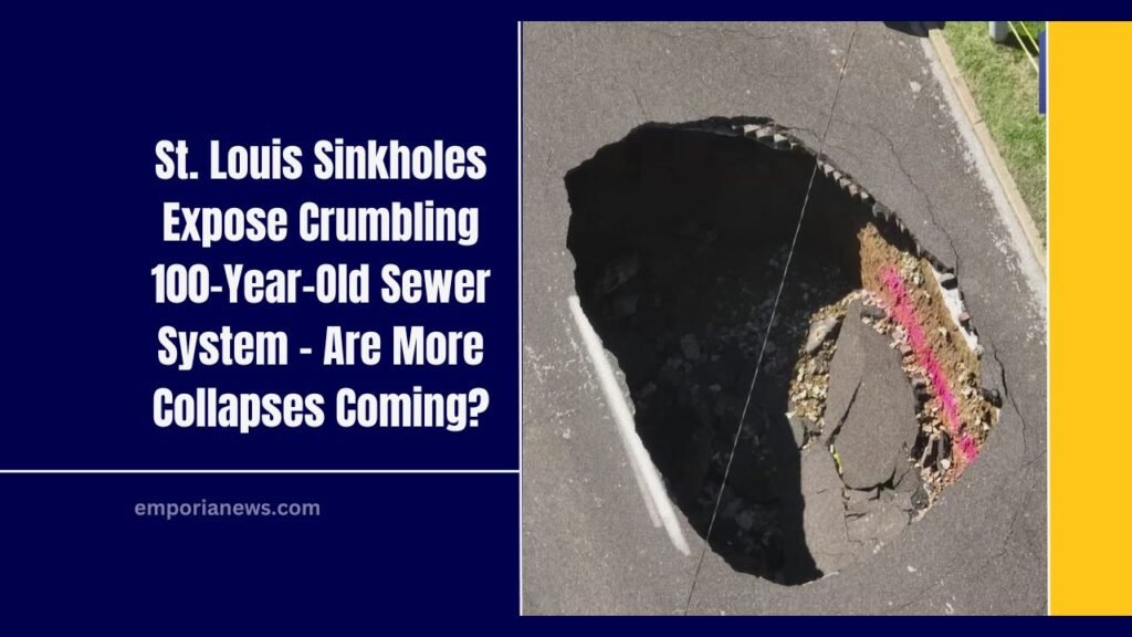 St. Louis Sinkholes Expose Crumbling 100-Year-Old Sewer System – Are More Collapses Coming?