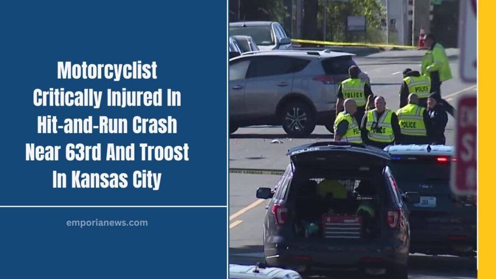 Motorcyclist Critically Injured In Hit-and-Run Crash Near 63rd And Troost In Kansas City