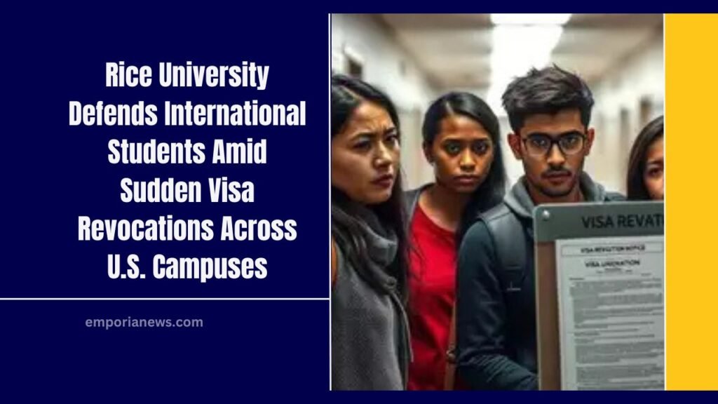 Rice University Defends International Students Amid Sudden Visa Revocations Across U.S. Campuses