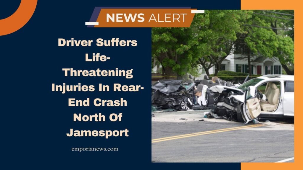Driver Suffers Life-Threatening Injuries In Rear-End Crash North Of Jamesport