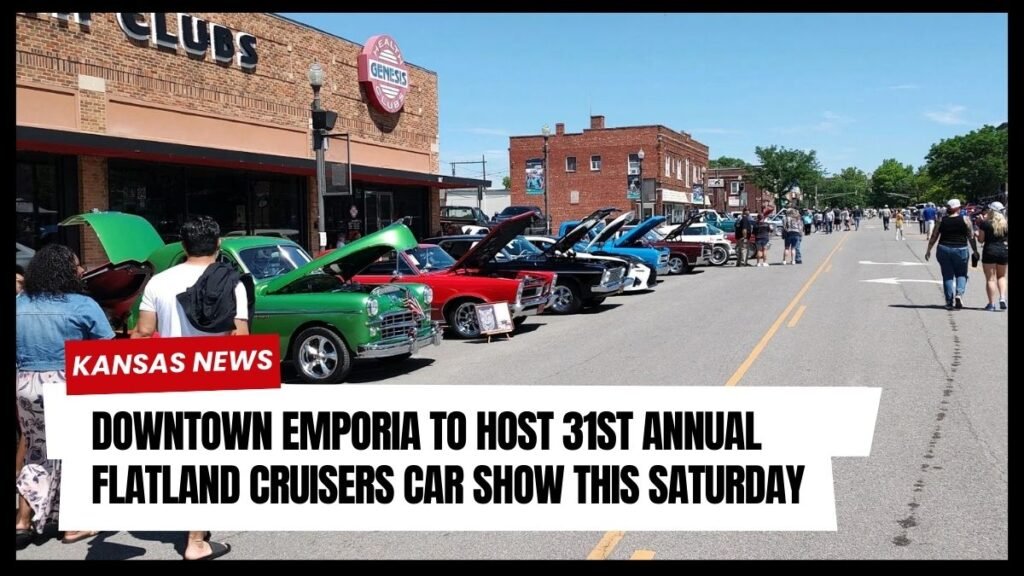 Downtown Emporia to Host 31st Annual Flatland Cruisers Car Show This Saturday