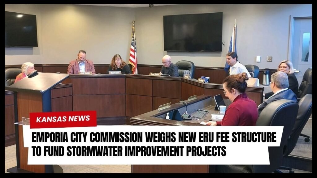 Emporia City Commission Weighs New ERU Fee Structure to Fund Stormwater Improvement Projects