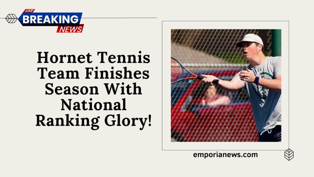Hornet Tennis Team Finishes Season With National Ranking Glory!