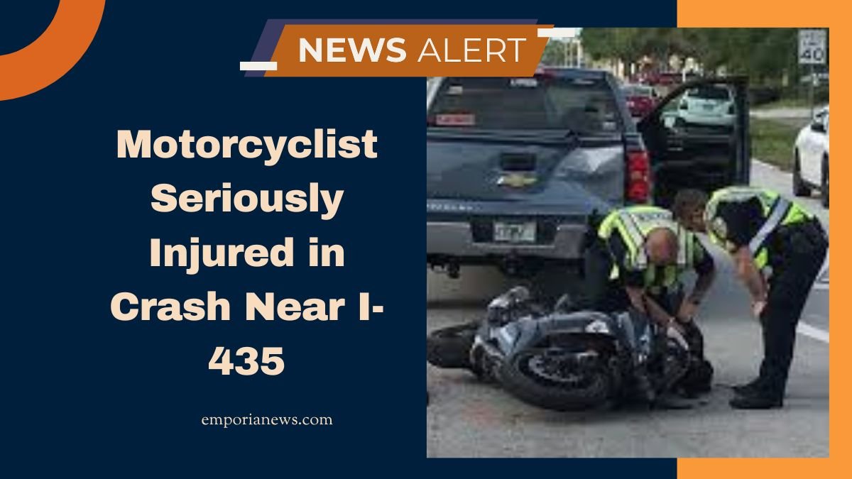 Motorcyclist Seriously Injured in Crash Near I-435, KCPD Investigating