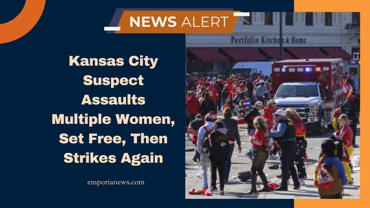 Kansas City Suspect Assaults Multiple Women, Set Free, Then Strikes Again