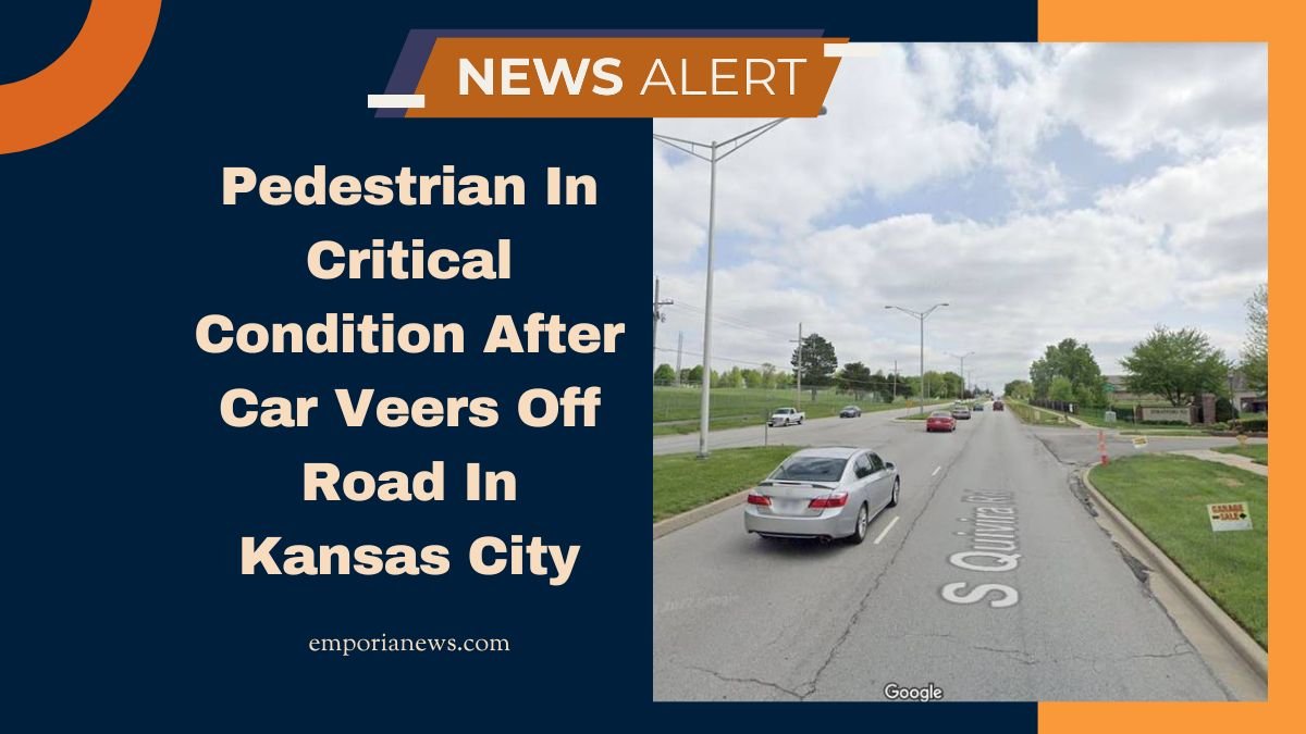 Pedestrian In Critical Condition After Car Veers Off Road In Kansas City