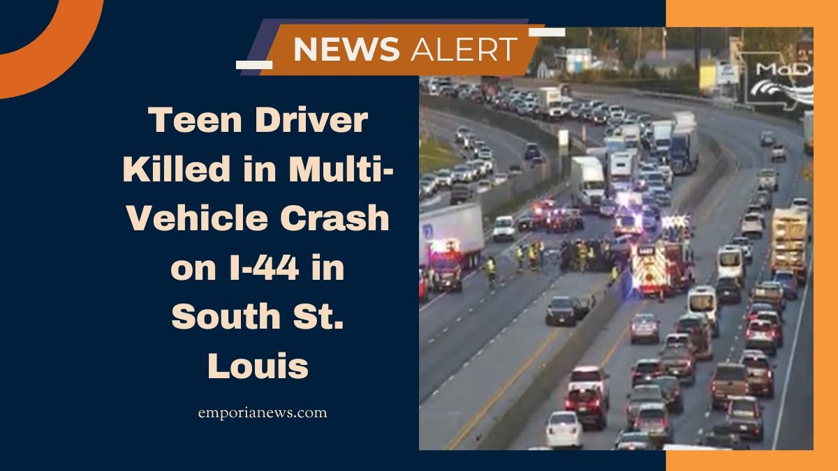 Teen Driver Killed in Multi-Vehicle Crash on I-44 in South St. Louis