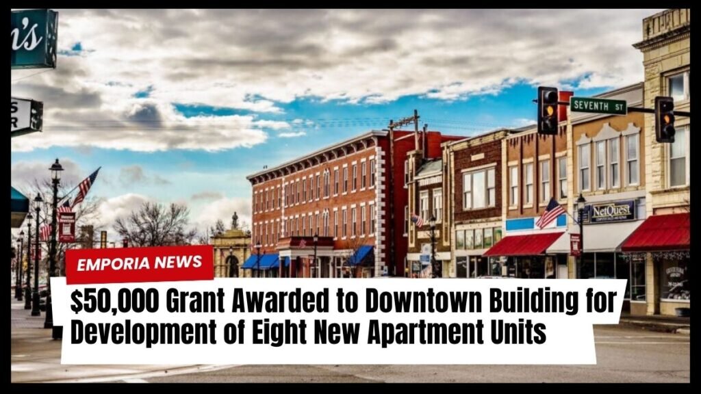 $50,000 Grant Awarded to Downtown Building for Development of Eight New Apartment Units