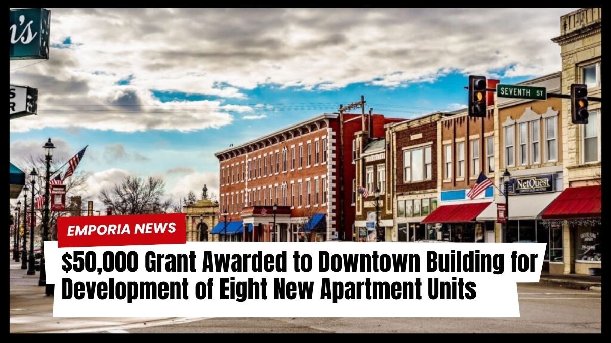 $50,000 Grant Awarded to Downtown Building for Development of Eight New Apartment Units