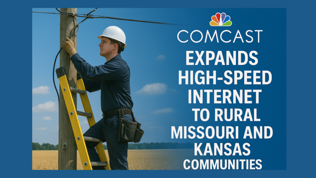 Comcast Expands High-Speed Internet to Rural Missouri and Kansas Communities