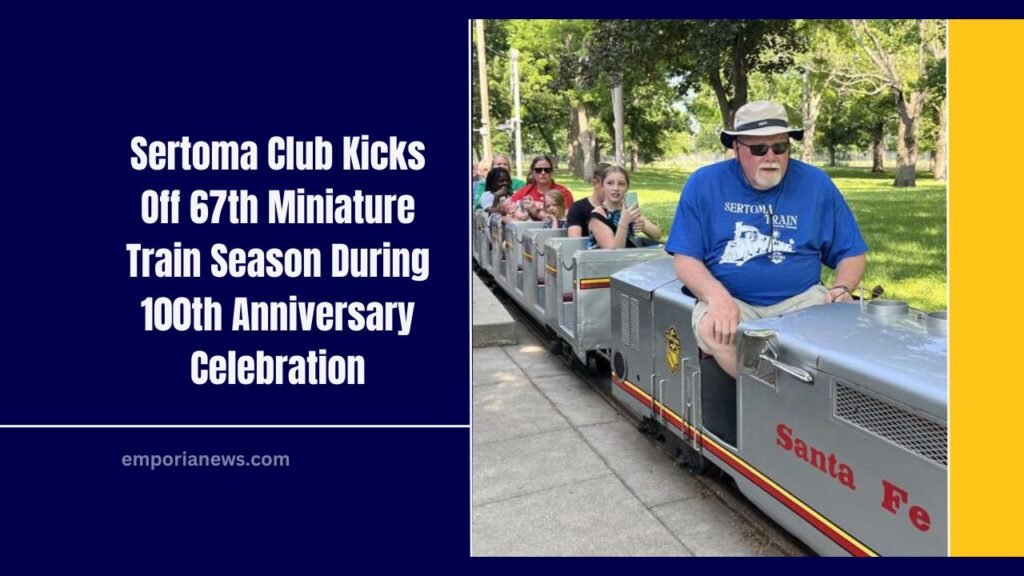 Sertoma Club Kicks Off 67th Miniature Train Season During 100th Anniversary Celebration