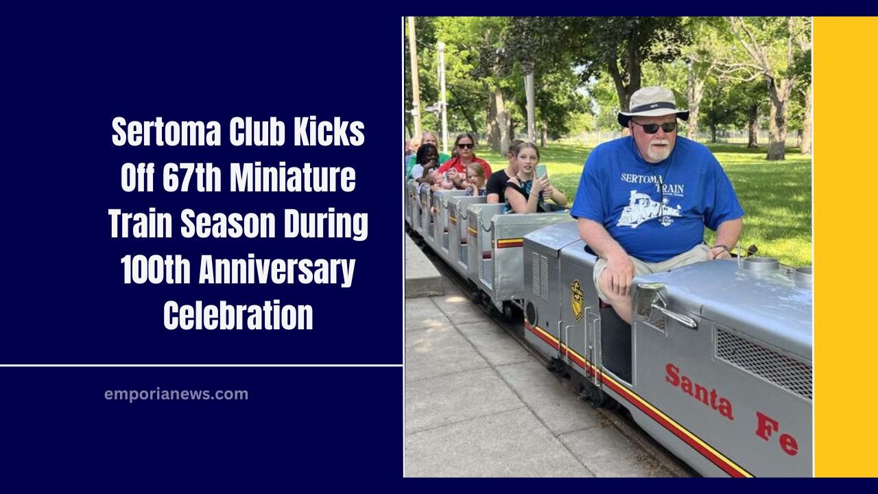 Sertoma Club Kicks Off 67th Miniature Train Season During 100th Anniversary Celebration