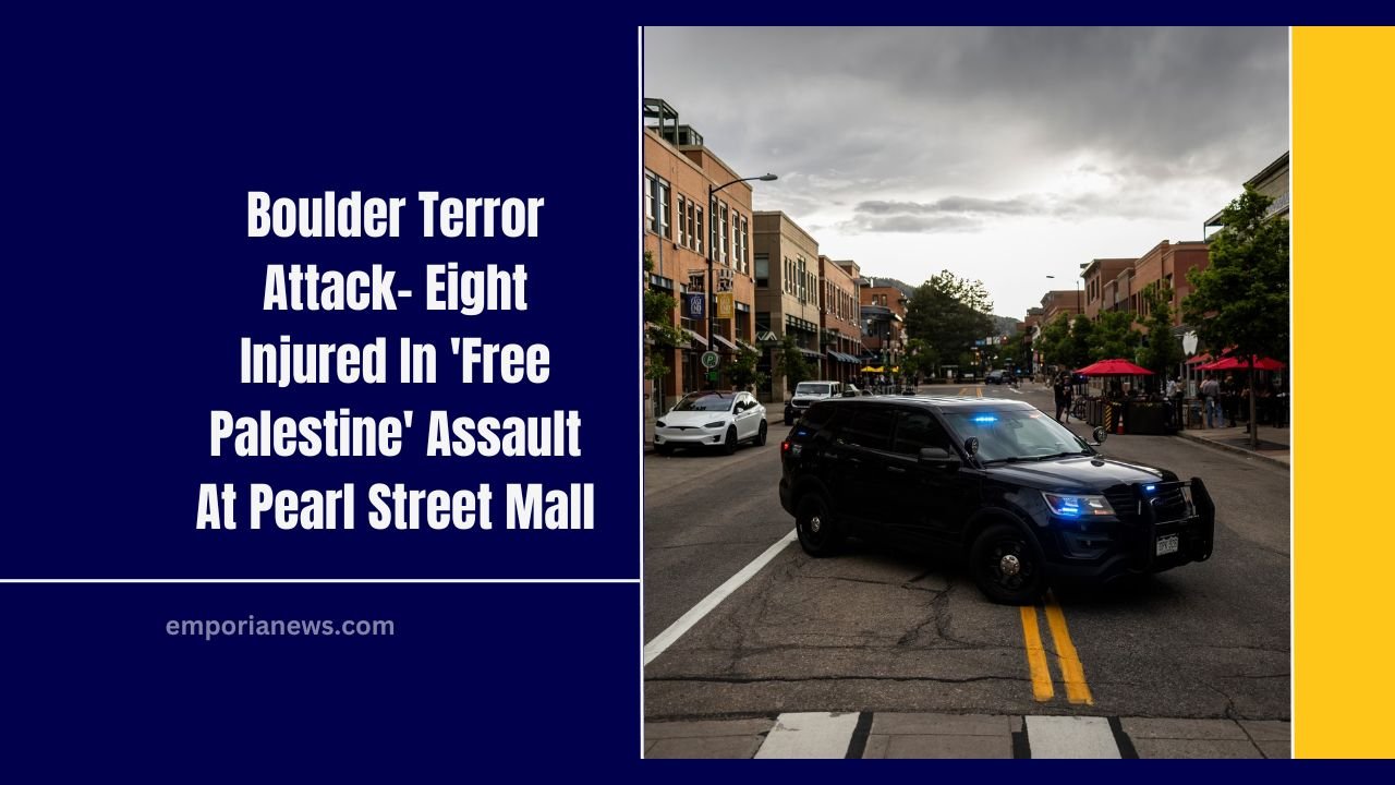 Boulder Terror Attack- Eight Injured In 'Free Palestine' Assault At Pearl Street Mall