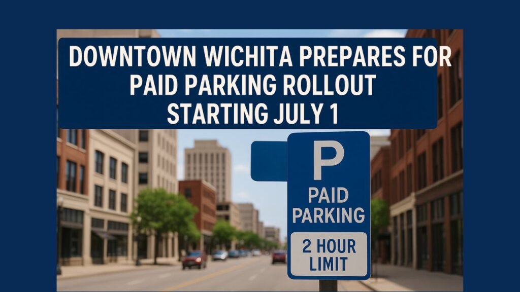 Downtown Wichita Prepares for Paid Parking Rollout Starting July 1
