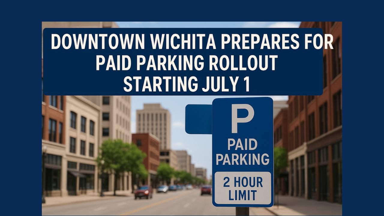 Downtown Wichita Prepares for Paid Parking Rollout Starting July 1