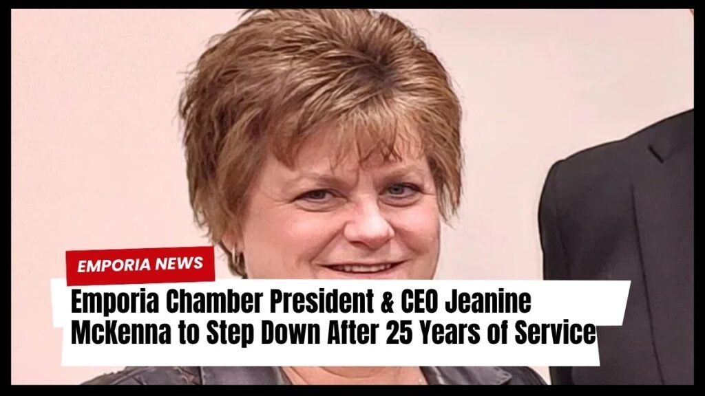 Emporia Chamber President & CEO Jeanine McKenna to Step Down After 25 Years of Service