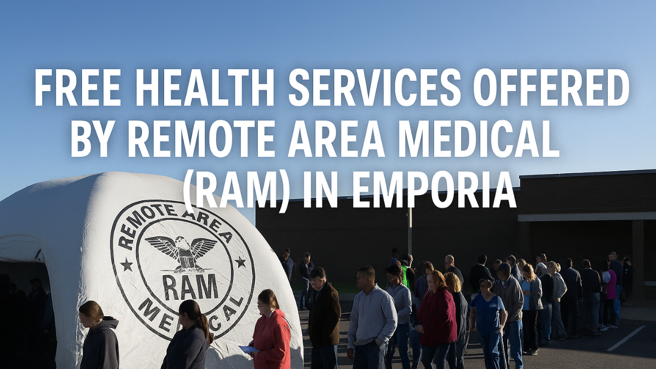 Free Health Services Offered by Remote Area Medical (RAM) in Emporia