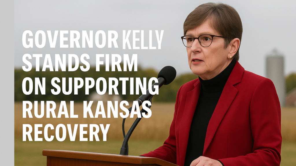 Governor Kelly Stands Firm on Supporting Rural Kansas Recovery