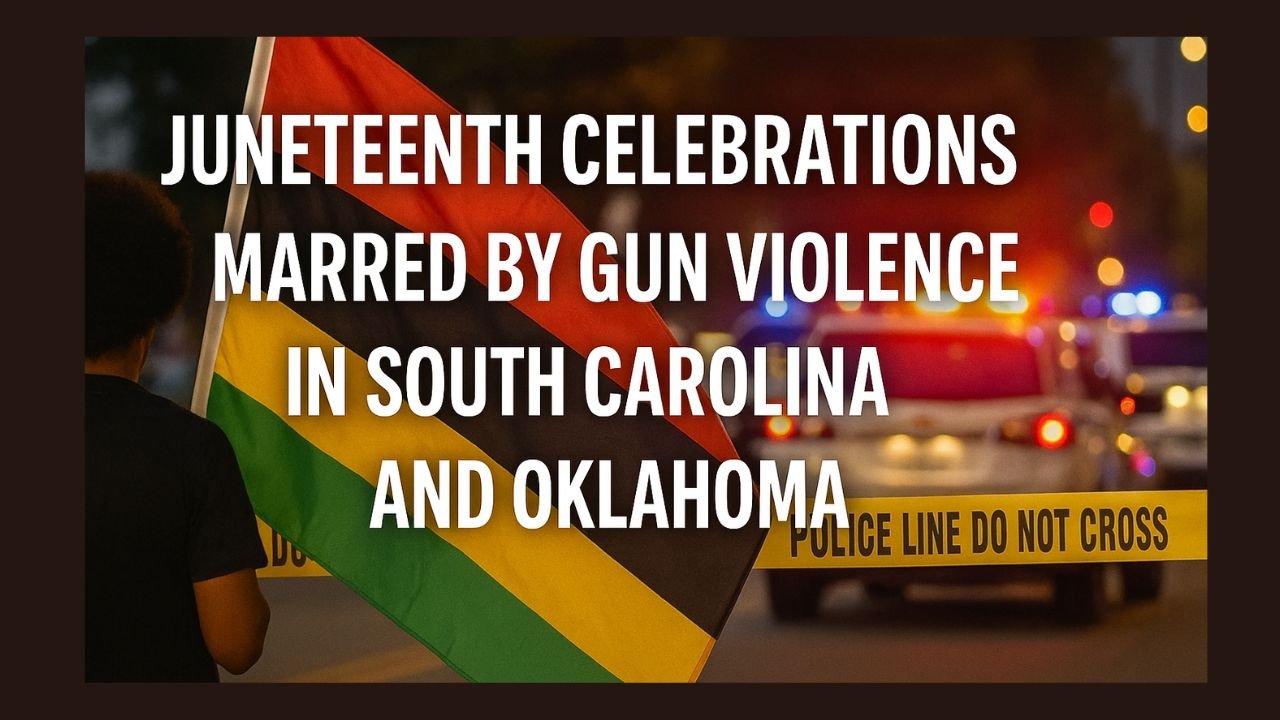 Juneteenth Celebrations Marred by Gun Violence in South Carolina and Oklahoma
