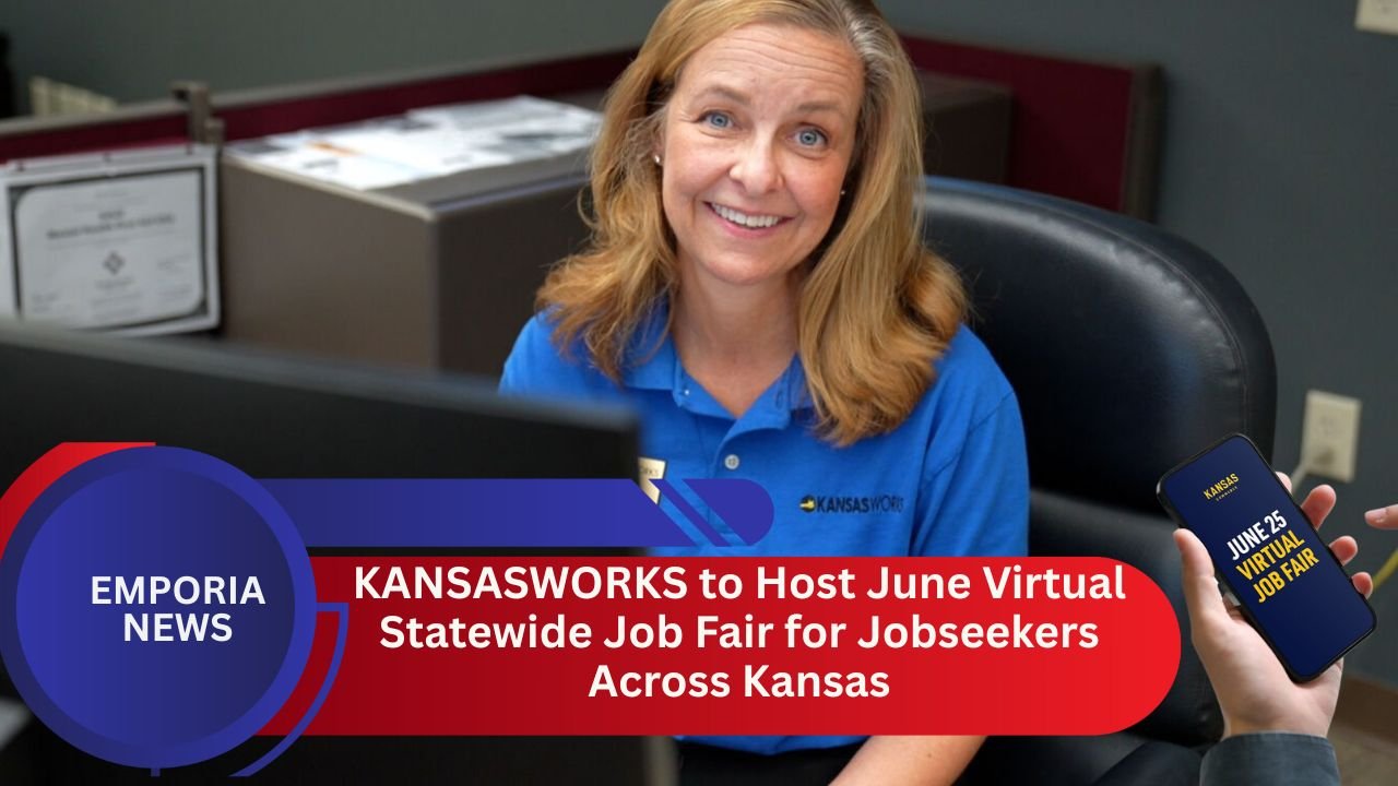 KANSASWORKS to Host June Virtual Statewide Job Fair for Jobseekers Across Kansas